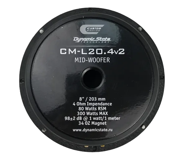 Мидвуфер Dynamic State CM-20.4 CUSTOM Series - фото