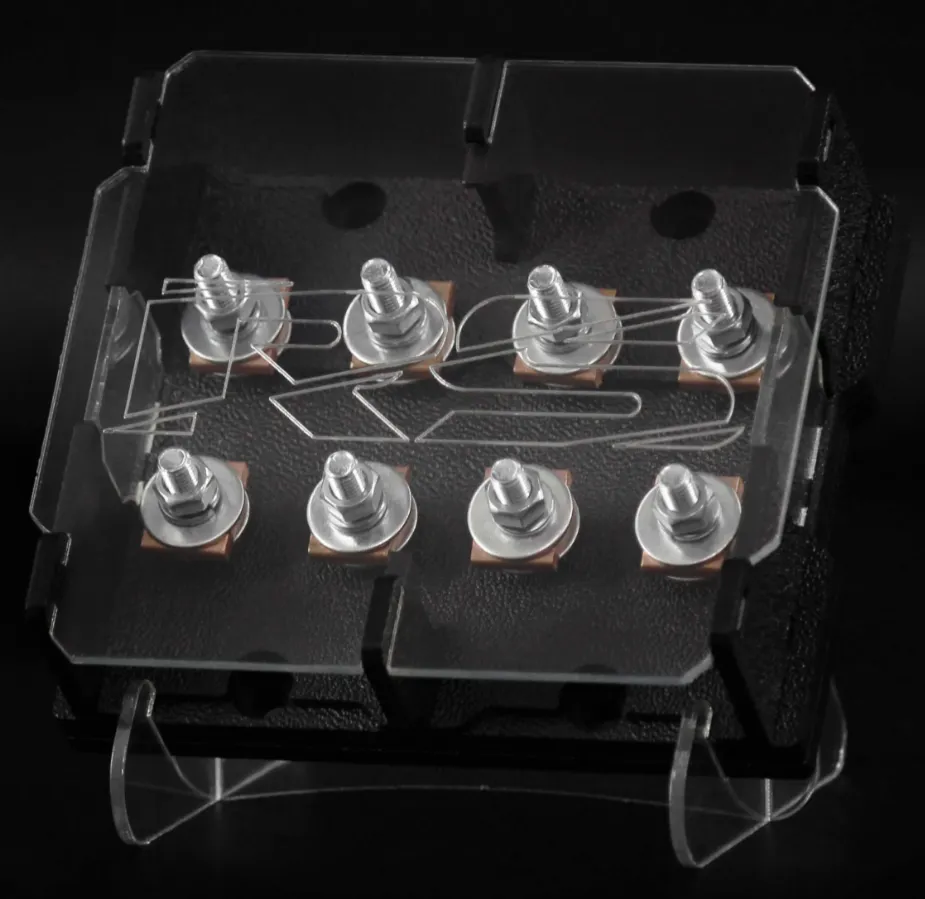 Держатель предохранителя Global Tuning ANL 4-канальный - фото