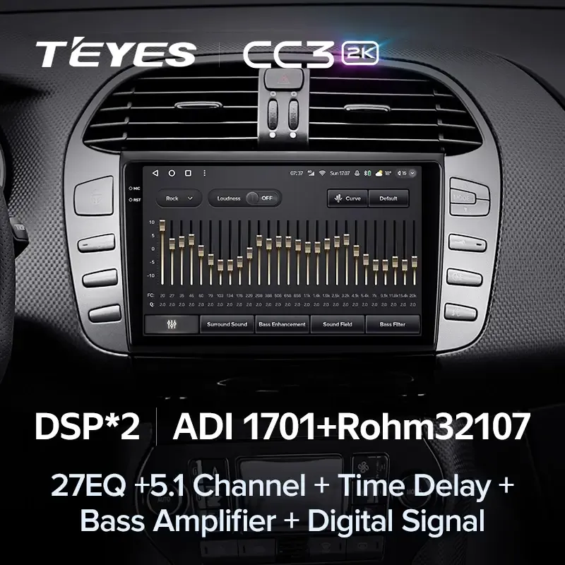 Комплект магнитолы TEYES CC3 2K 9.5" для FIAT Bravo II 2007-2014