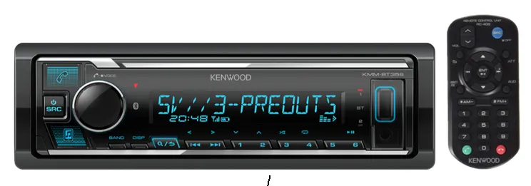USB - ресивер Kenwood KMM-BT356 - фото