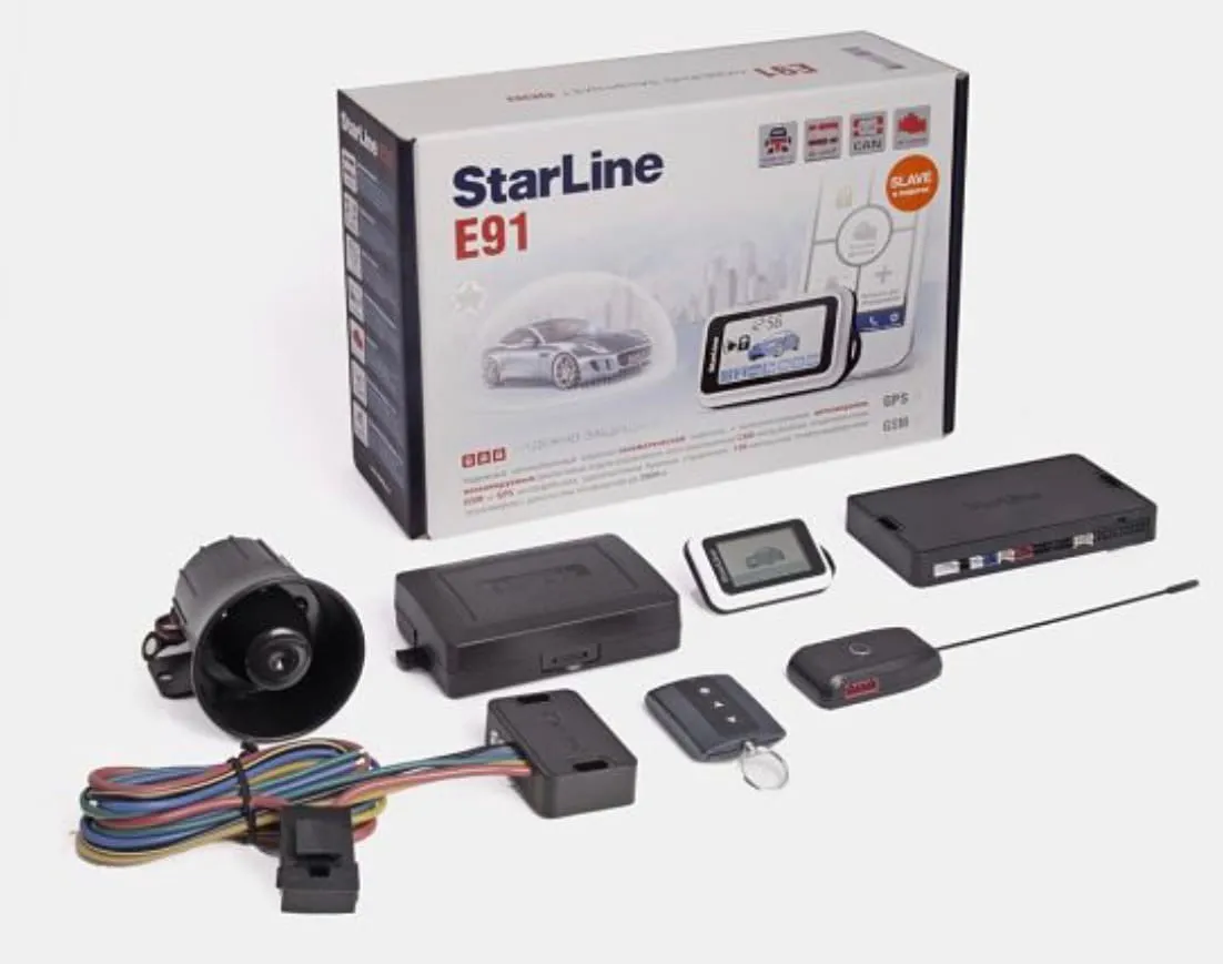 Автосигнализация StarLine E91  - фото