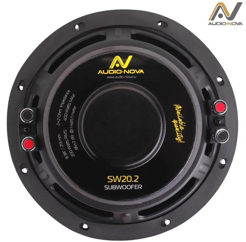 Сабвуферный динамик AUDIO NOVA SW20.2 - фото