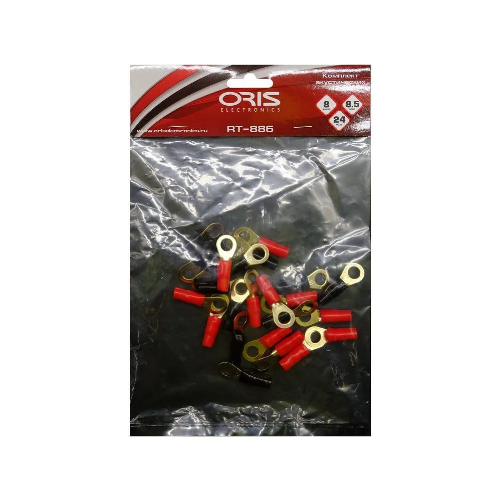 Клемма силовая "кольцо" ORIS RT-885 8Ga (1уп-24шт) - фото