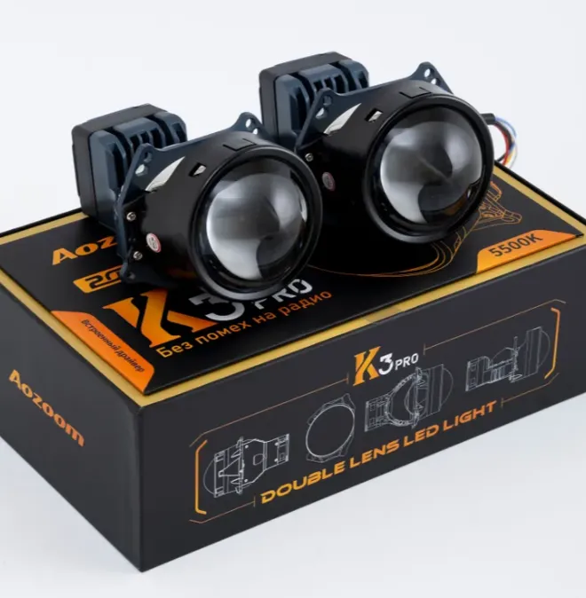 Би-линза Aozoom K3 Pro 2025 Dragon Knight New 3.0" 5500K - фото Би-линза Aozoom K3 Pro 2025 Dragon Knight New 3.0" 5500K - фото