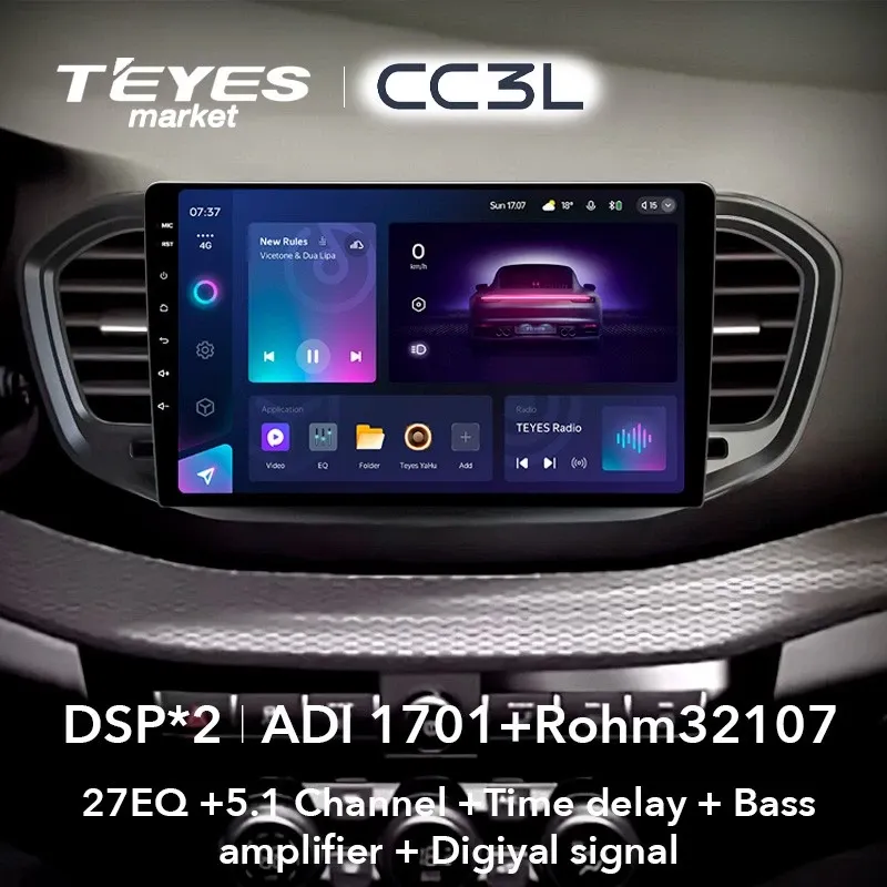 Комплект магнитолы TEYES CC3L 4/32 9.0" для LADA Vesta NG 2023+ A 9.0" для ВАЗ (LADA) Vesta