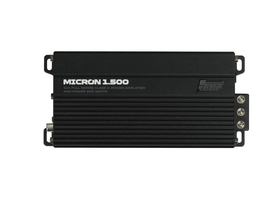 Усилитель 1-канальный  AMP MICRON 1.500 - фото Усилитель 1-канальный  AMP MICRON 1.500 - фото