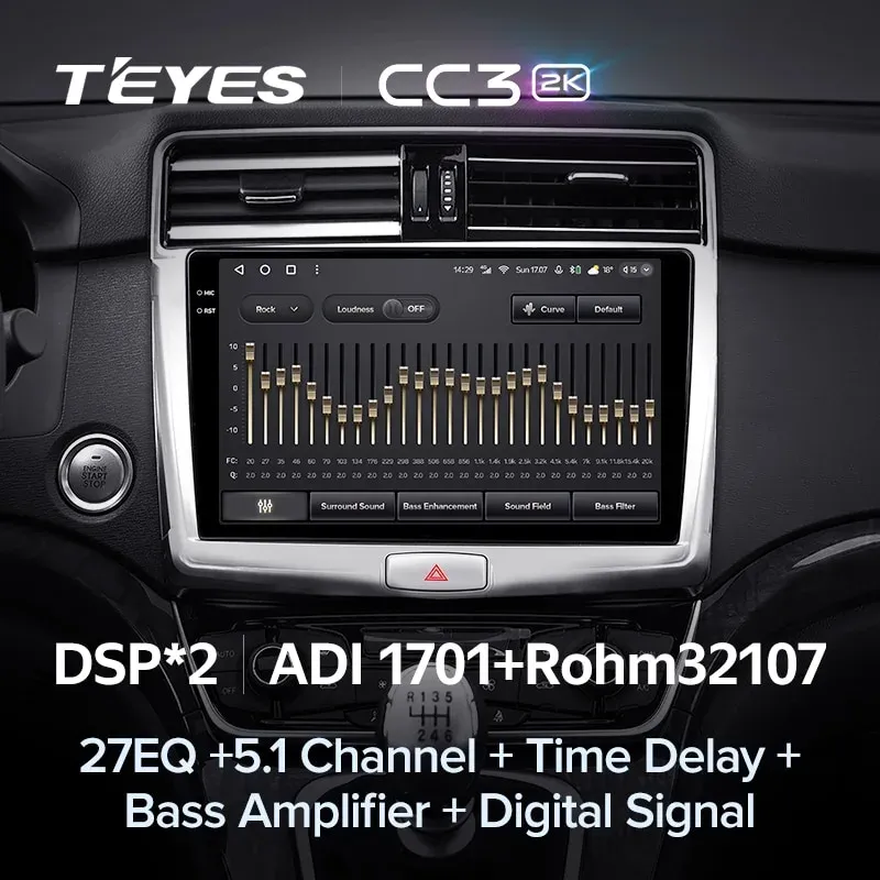 Комплект магнитолы TEYES CC3 2K 9.5" для Haval H6 II 2017-2023