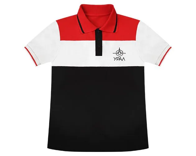 Фирменная футболка-поло "УРАЛ" мужская 54р - фото