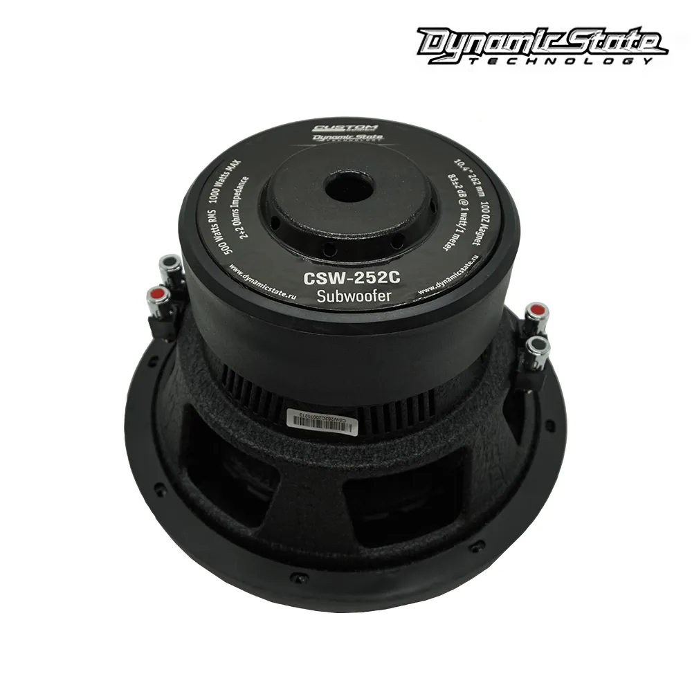 Сабвуфер Dynamic State CSW-252C CUSTOM Series - фото