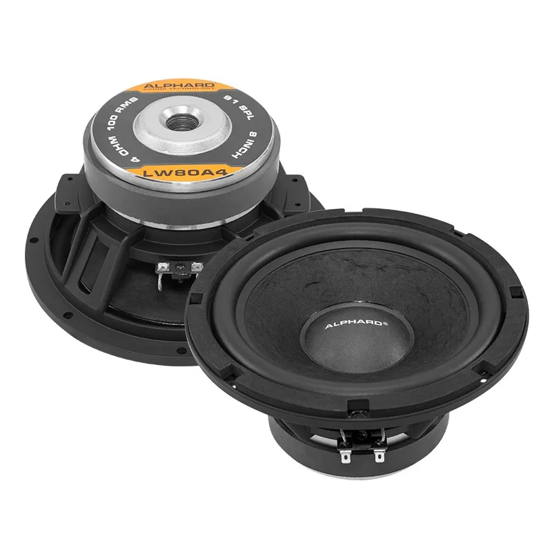 СЧ/НЧ динамики Alphard LW80A4 4 Ом (комплект 2шт) - фото