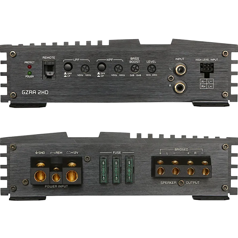 Усилитель 2-канальный Ground Zero GZRA 2HD - фото