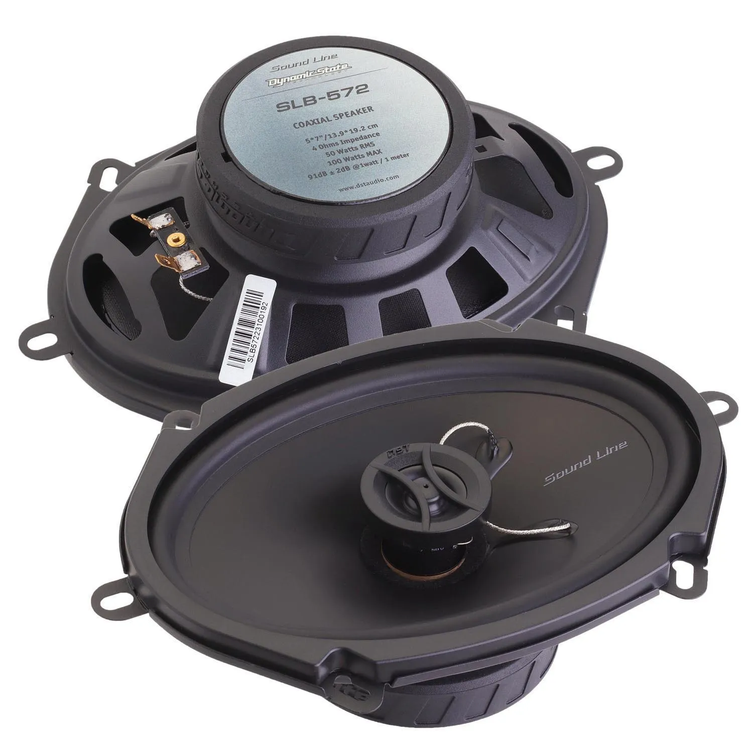 Акустика коаксиальная Dynamic State SLB-572 - фото