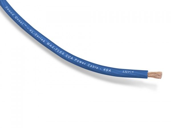 Силовой кабель S.Q. SQVLP4 matte b (1б-30,48м)(1м) - фото